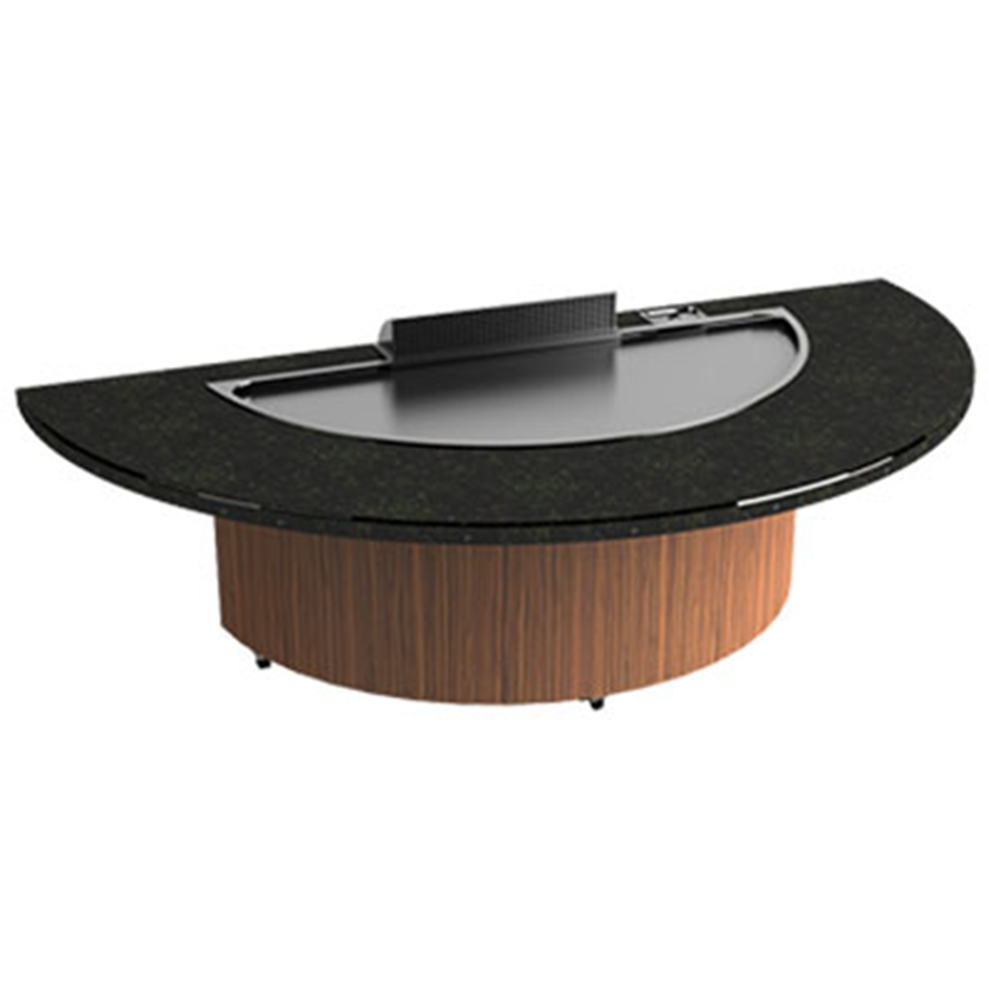 Semicircle Shaped Teppanyaki Table