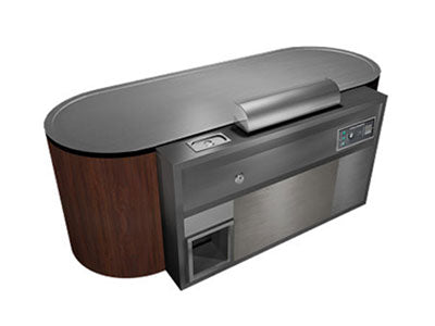 Oval Shaped Teppanyaki Table