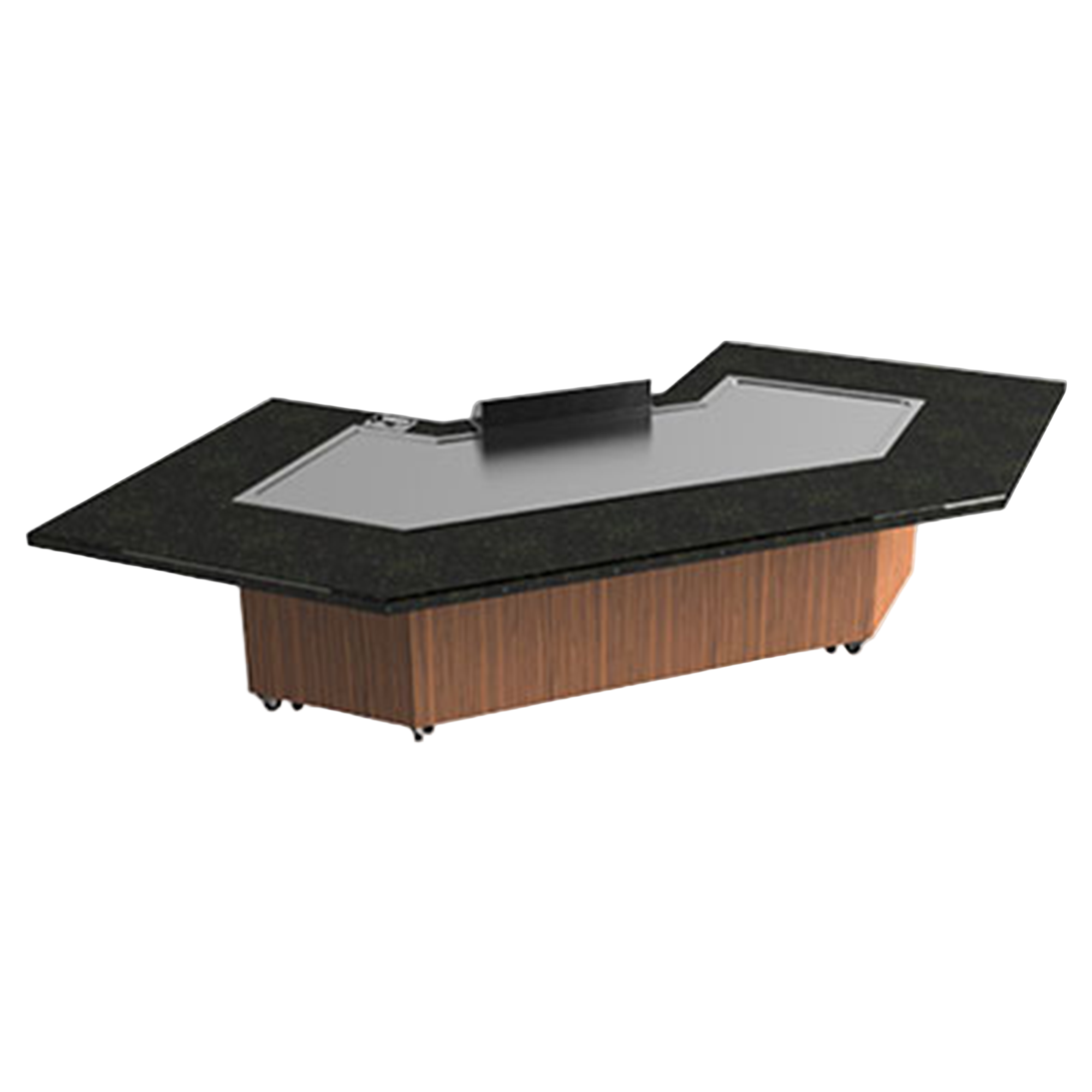 Bow Shaped Teppanyaki Table