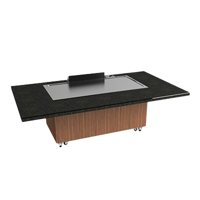 Rectangle Shaped Teppanyaki Table